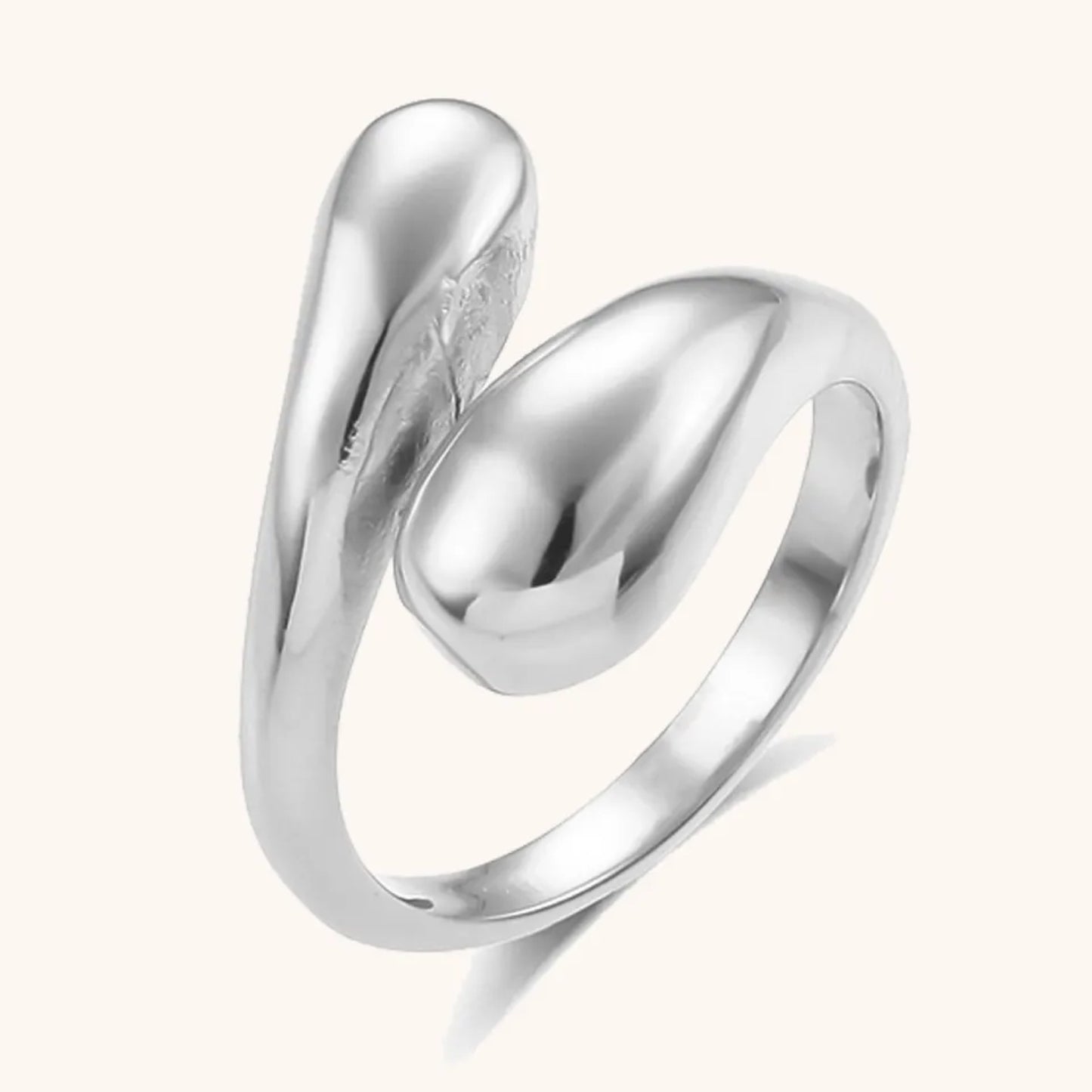 Abstract Hug Me Ring
