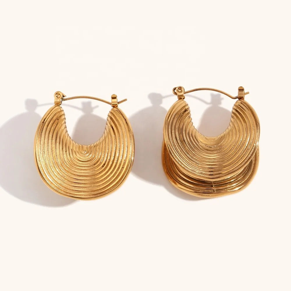 Elettra Hoop Earrings