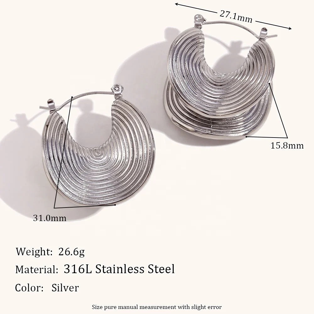 Elettra Hoop Earrings