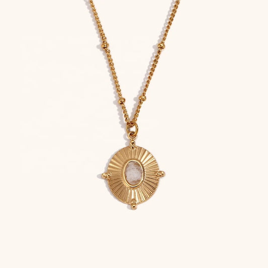 Marcella Oval Pendant