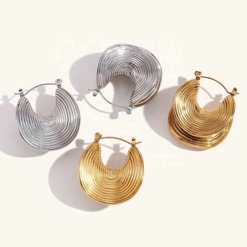 Elettra Hoop Earrings