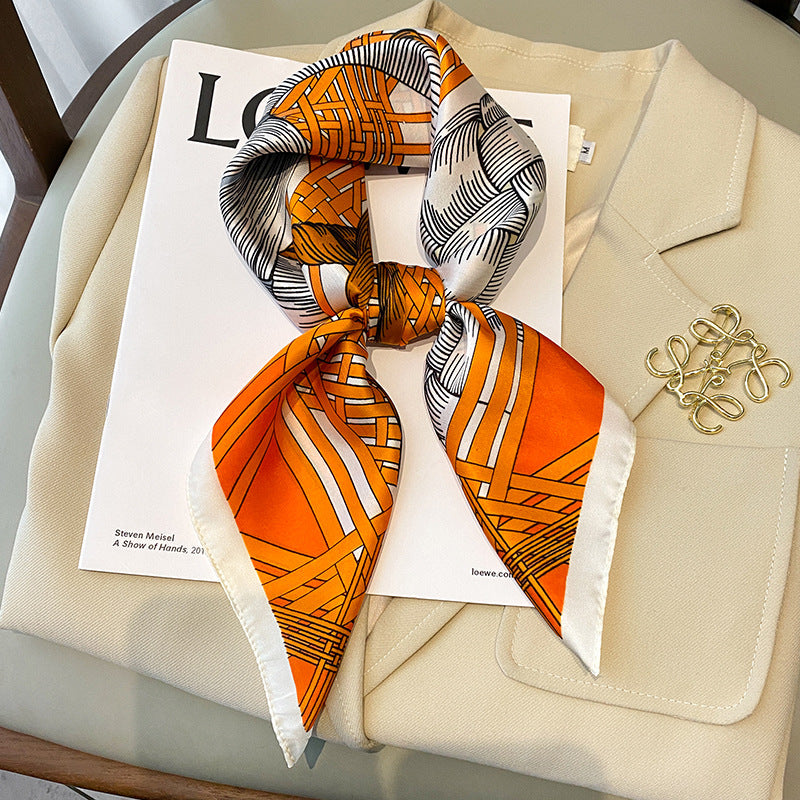 Orangella Scarf | Vibrant and Stylish Accessory