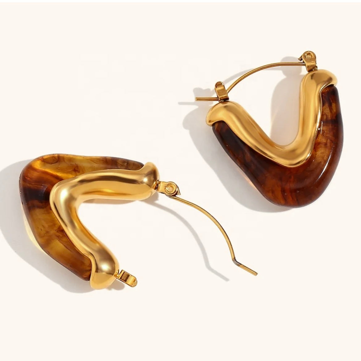 Amber Earrings