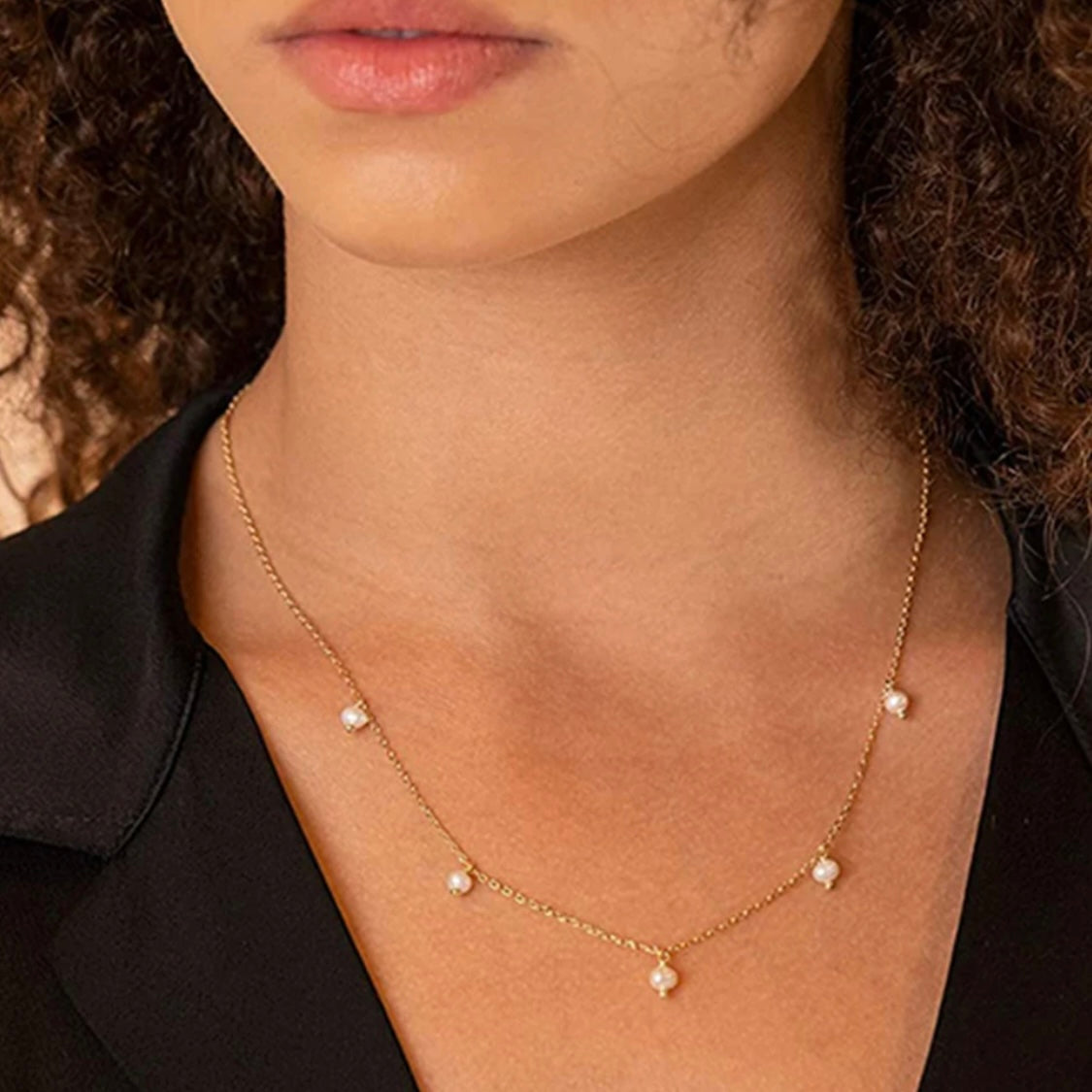 It’s Raining Pearls Necklace