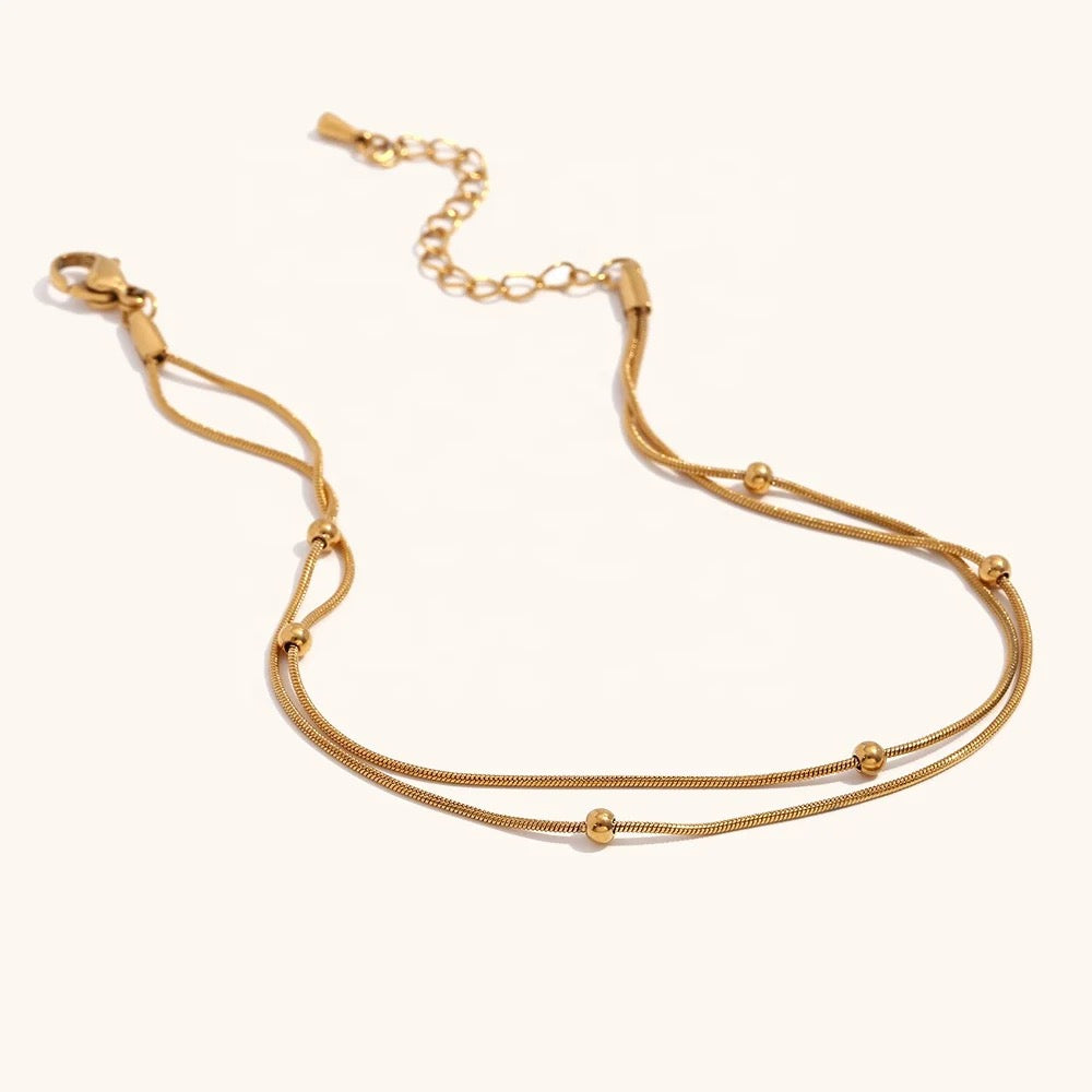 Maya Snake Chain Bracelet