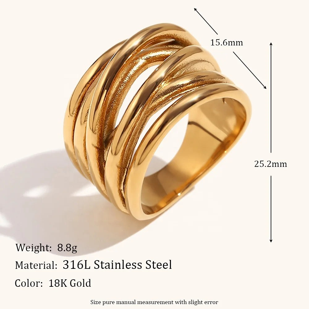Spiral Wire Ring