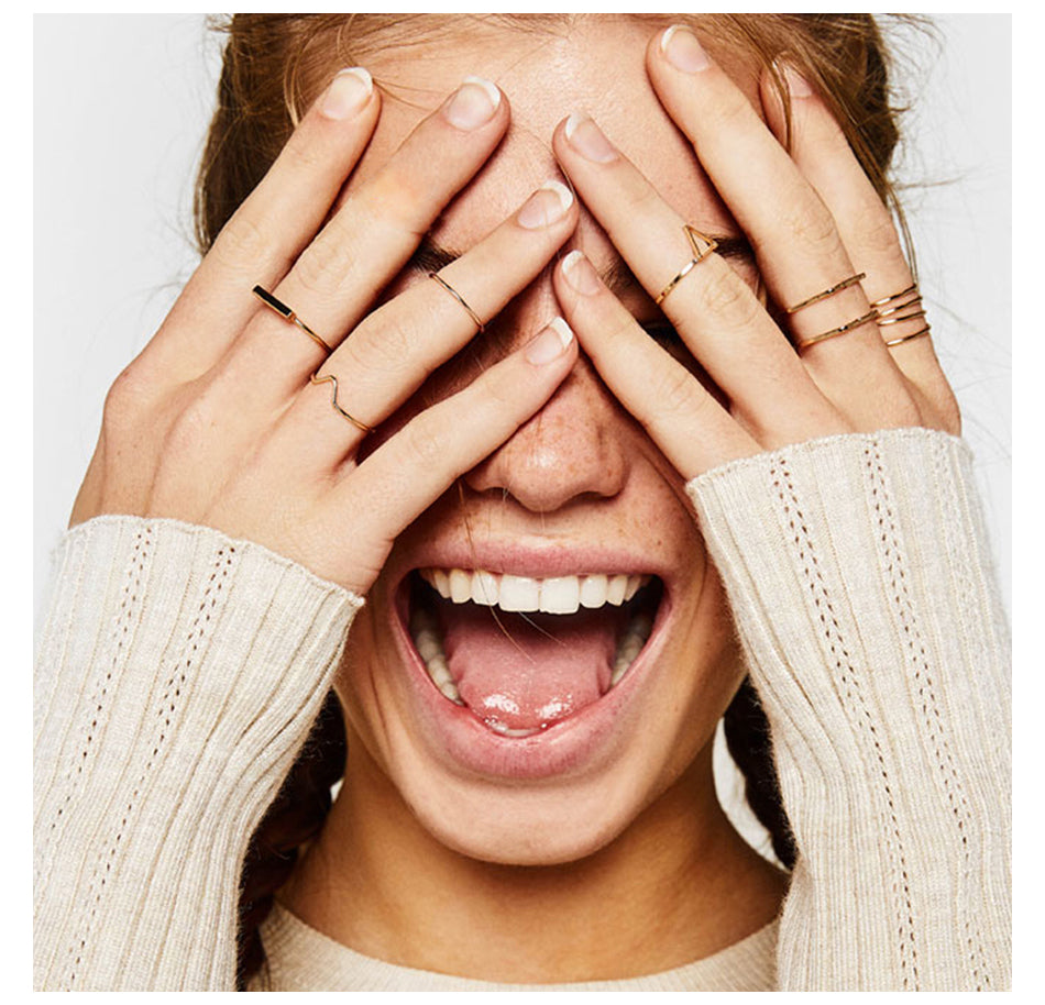 Zierlicher Dreiecksring