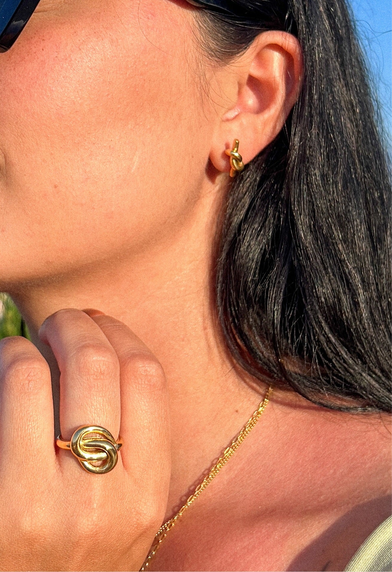 Stylish Knot Earrings for a Chic Look - Belberrie Studios