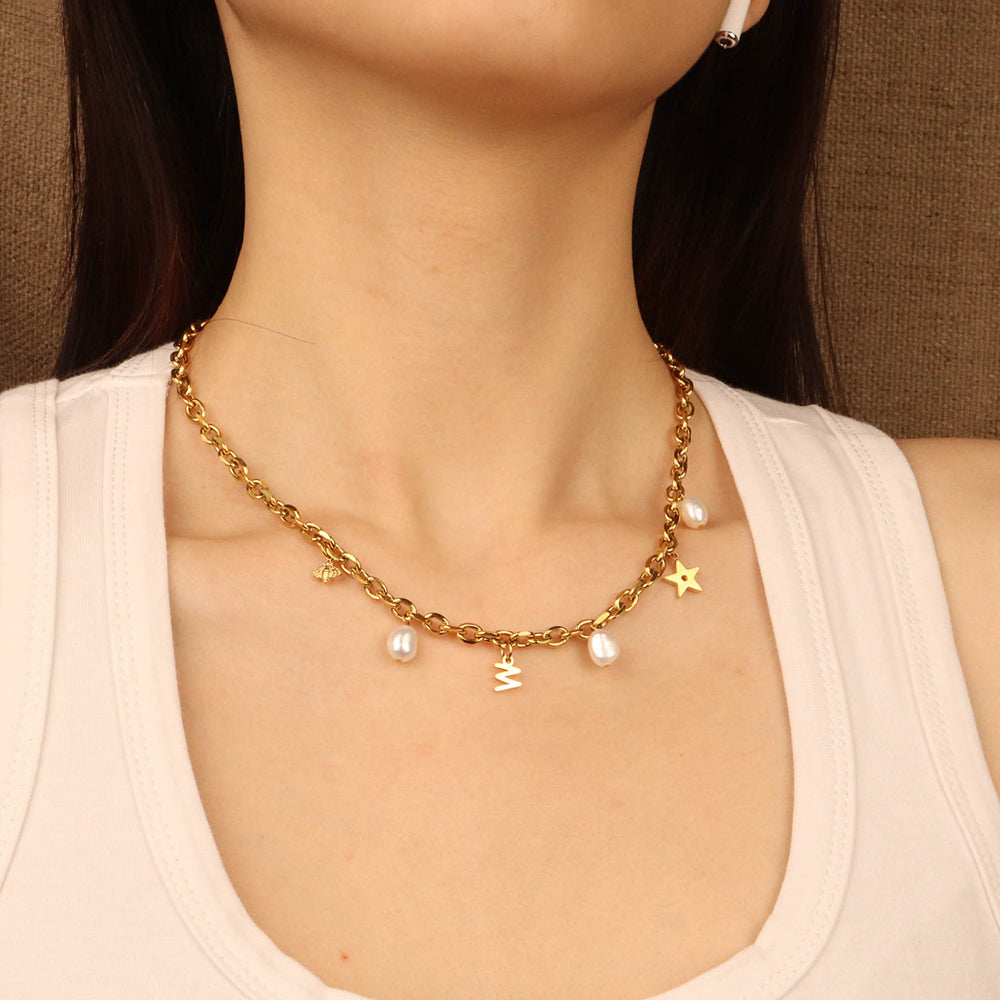 Freshwater Pearls Cuban Chain | Sophisticated Jewelry