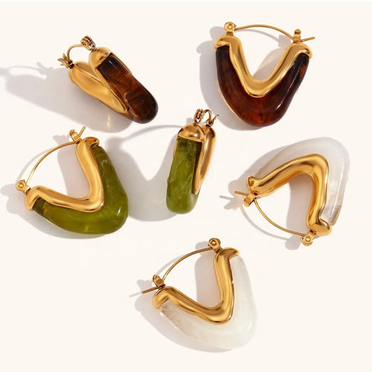 Amber Earrings