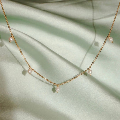 It’s Raining Pearls Necklace