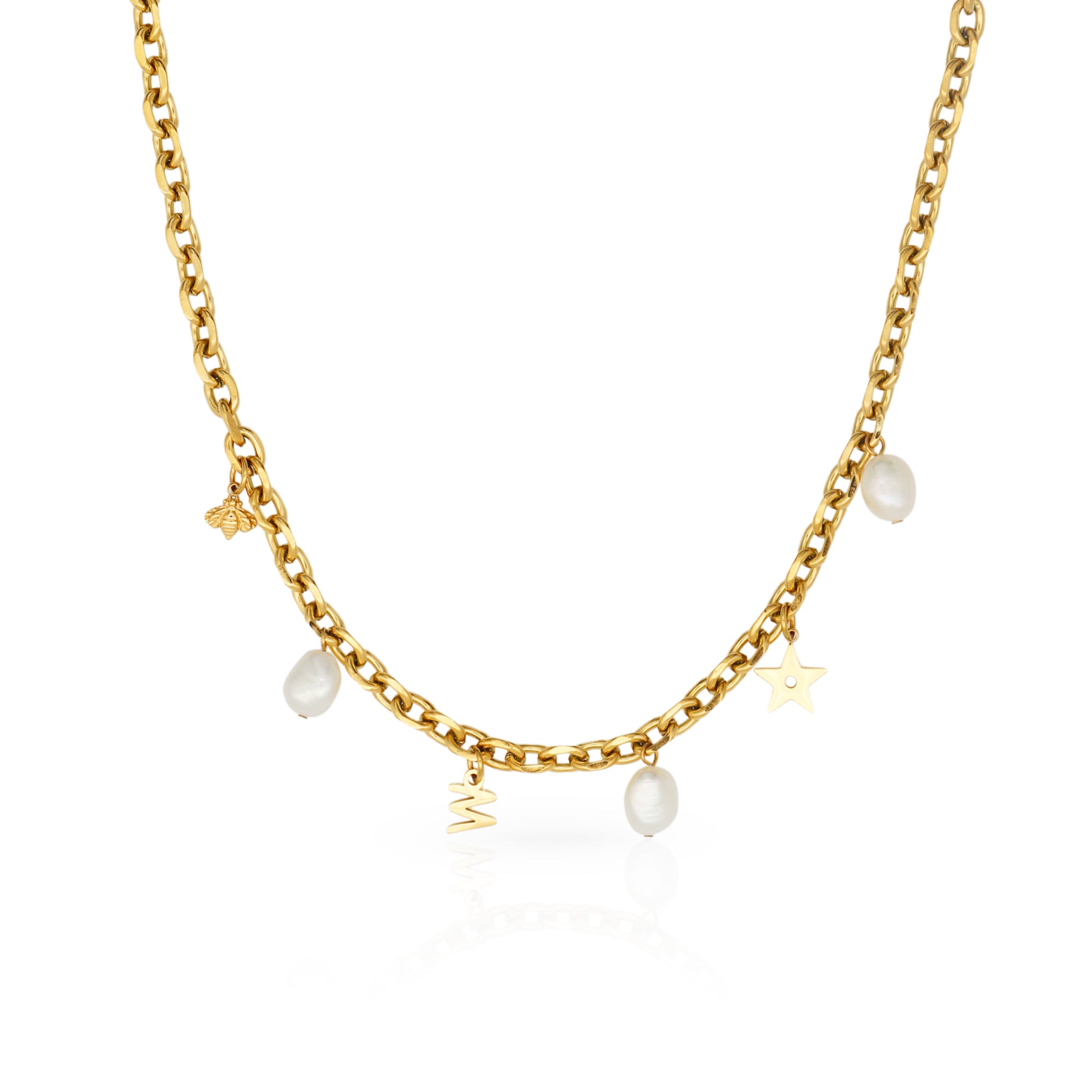 Freshwater Pearls Cuban Chain | Sophisticated Jewelry