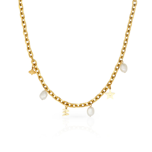 Freshwater Pearls Cuban Chain | Sophisticated Jewelry